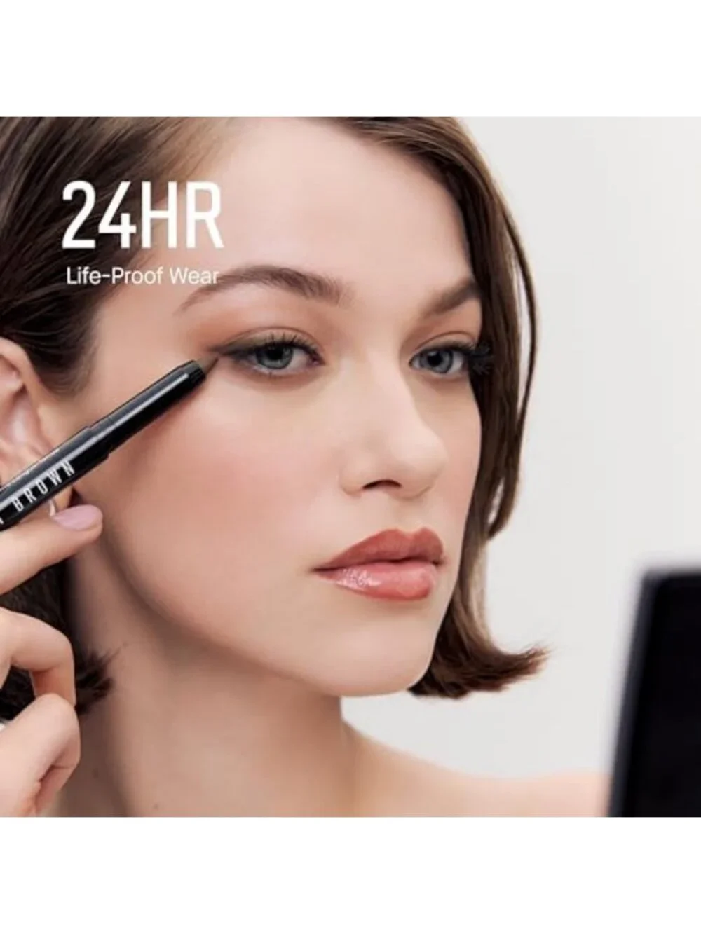 Long-Wear Waterproof Eyeliner Stick | 24-Hour Smudge-Proof, Fine Tip, Matte
